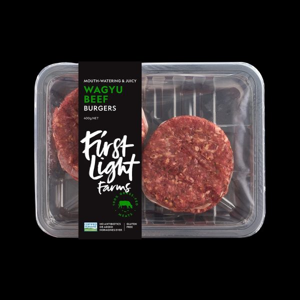 First Light Farms Wagyu Beef Burgers