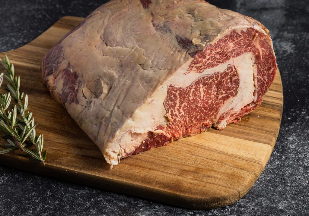 First Light Wagyu Ribeye MBS 6-8 (lip-on)