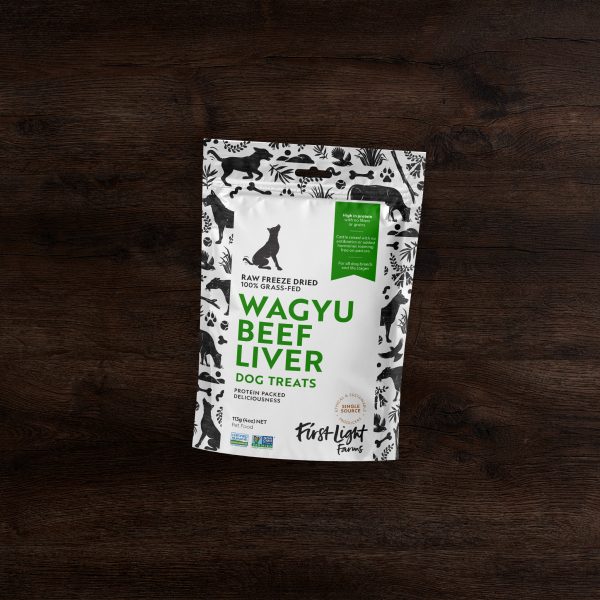 Wagyu liver dog treats