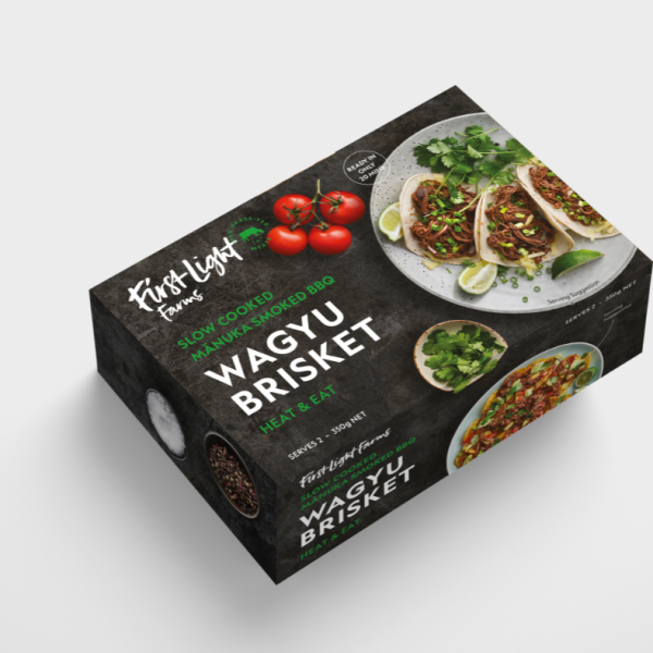 Slow Cooked Manuka Smoked Wagyu Brisket Twin Pack