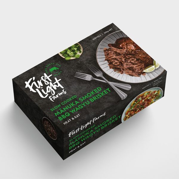 Slow Cooked Manuka Smoked Wagyu Brisket Twin Pack
