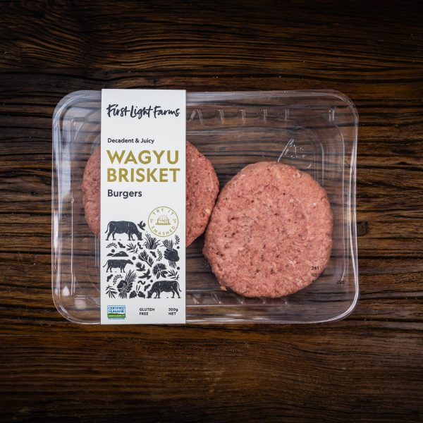 Wagyu Brisket Burger 300g - 6 Pack