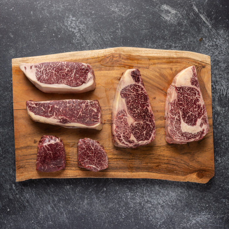 Wagyu Big Three Steak Box (MBS 6+)
