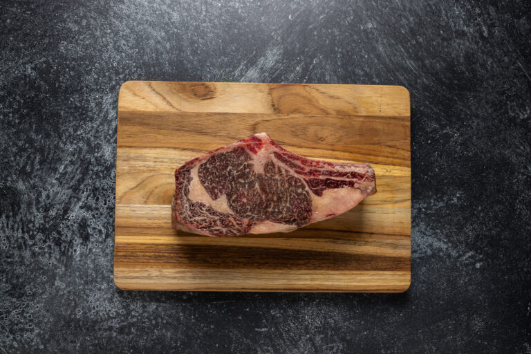 Wagyu Bone-In Ribeye Steak (MBS 9+)