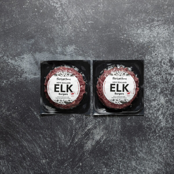 Elk Burgers (Two 2-packs)